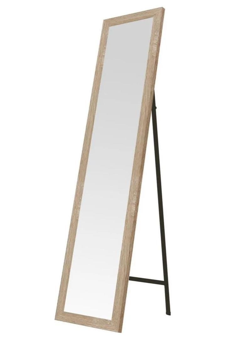 Espejo de pedestal con madera LOLA HOME