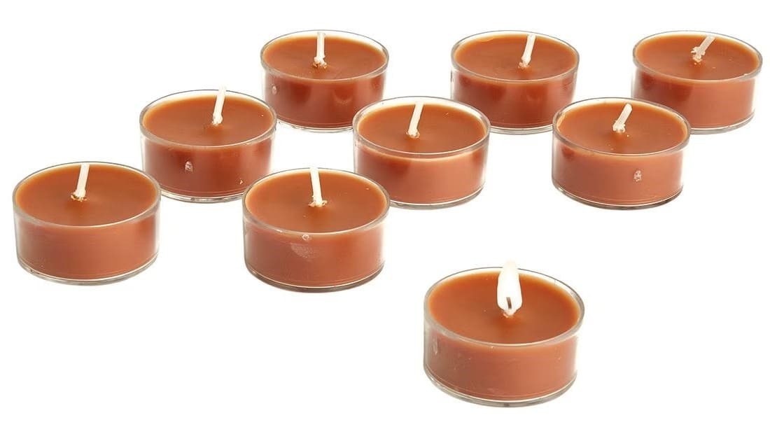 Set de velas Tealight de canela y mandarina