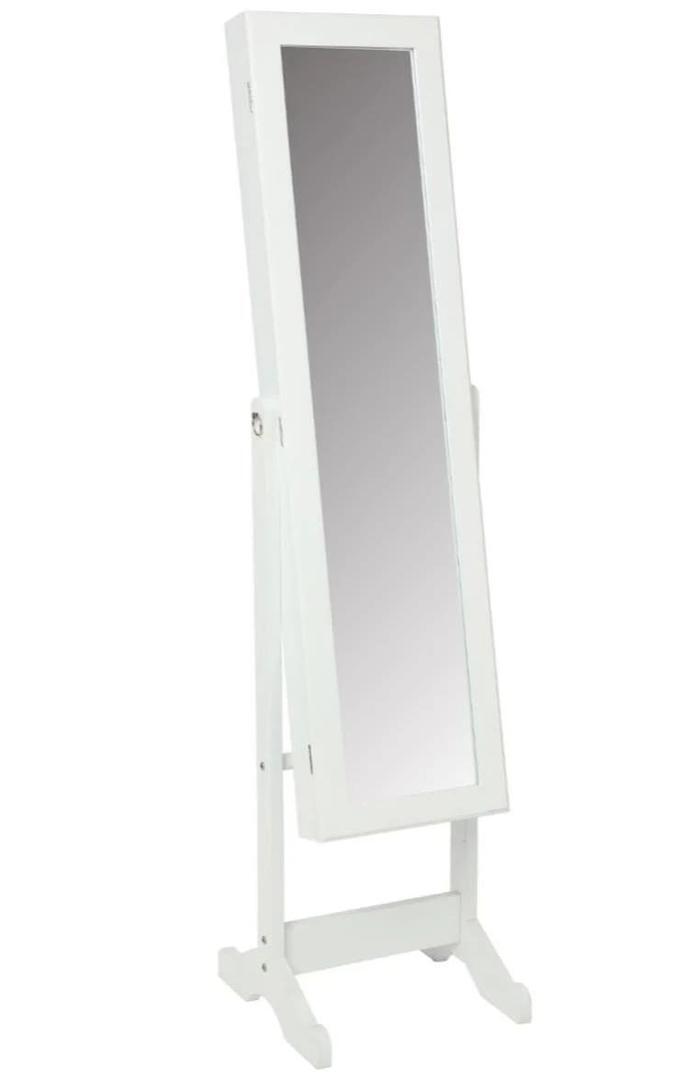 Joyero de cristal blanco de Leroy Merlin