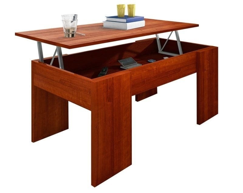 La mesa de centro elevable modelo Gala Blanca en Carrefour