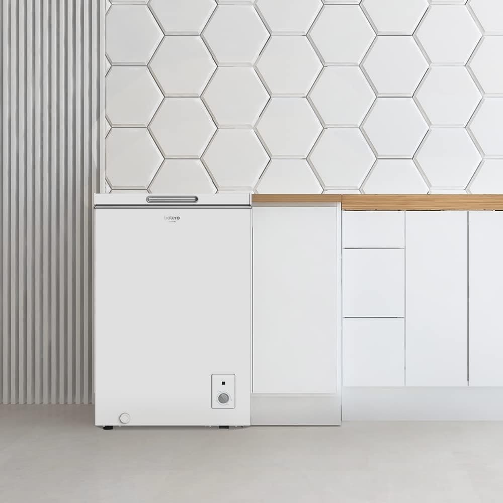 El congelador horizontal de arcón Bolero CoolMarket Chest 99 de Cecotec en Amazon