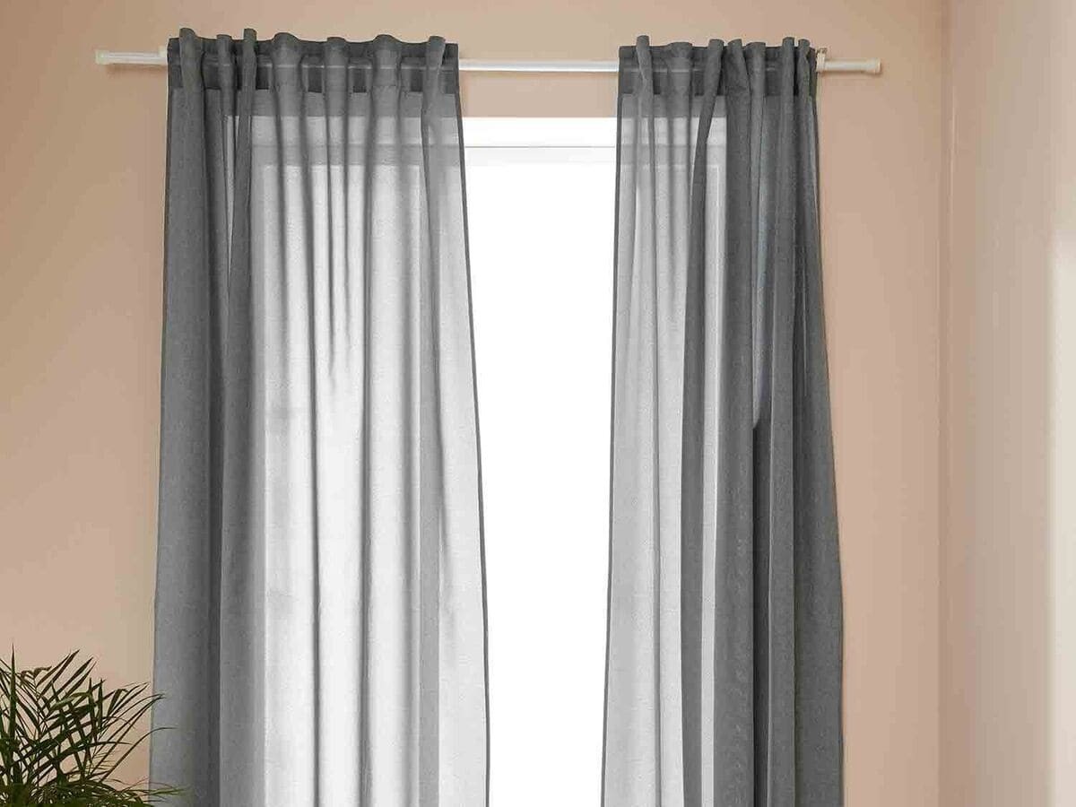 Juego de cortinas ultralargo