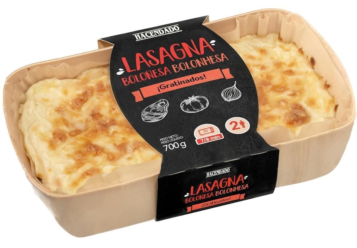 Lasaña bolognesa familiar