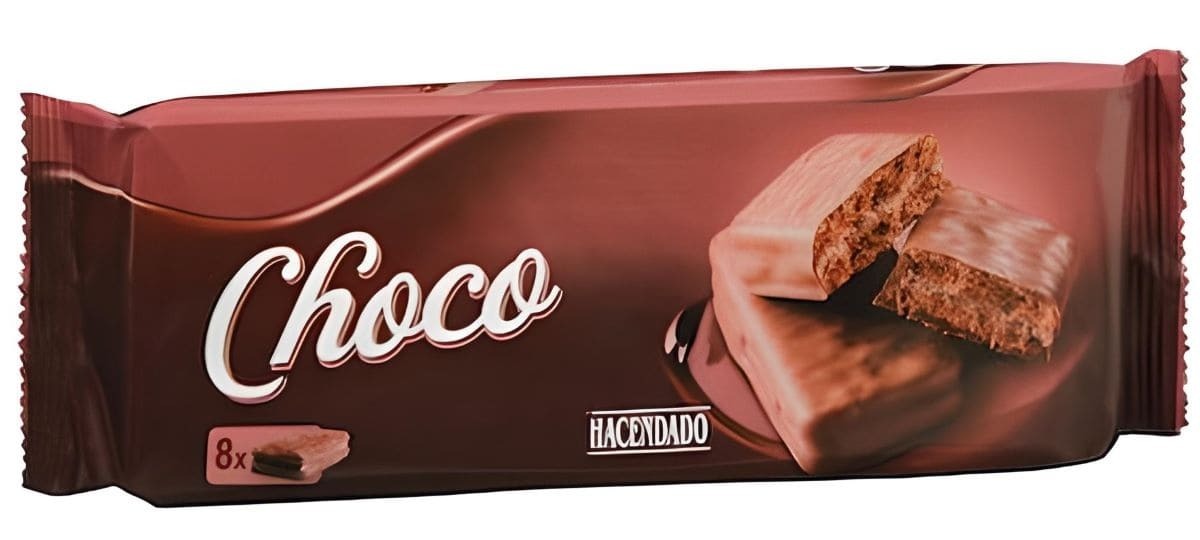 Galletas Choco con relleno de crema de cacao Hacendado