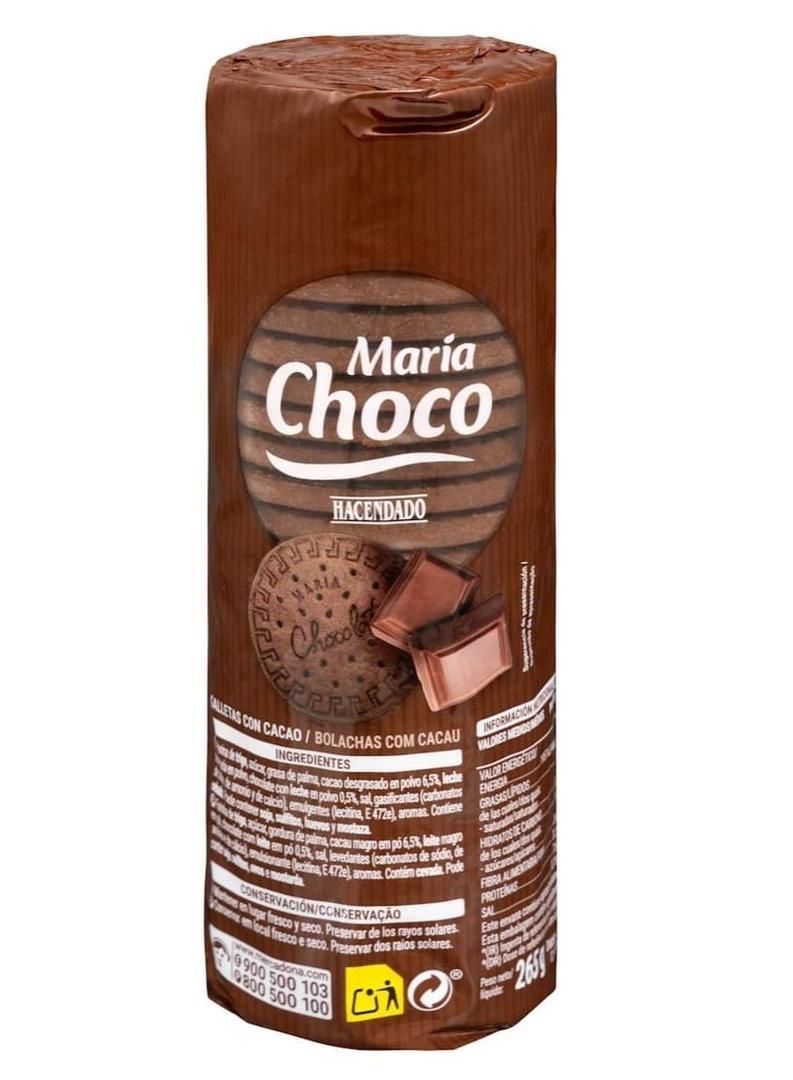Galletas María choco