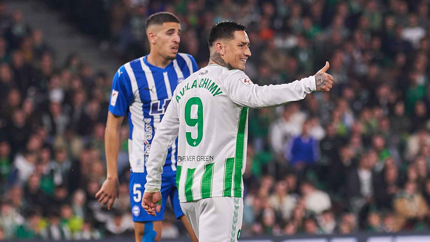Chimy Ávila en el Real Betis - Deportivo Alavés | Salvador López Medina para El MIRA