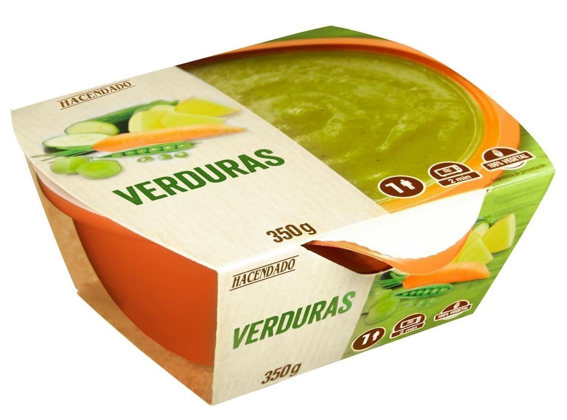 Crema de verduras Hacendado