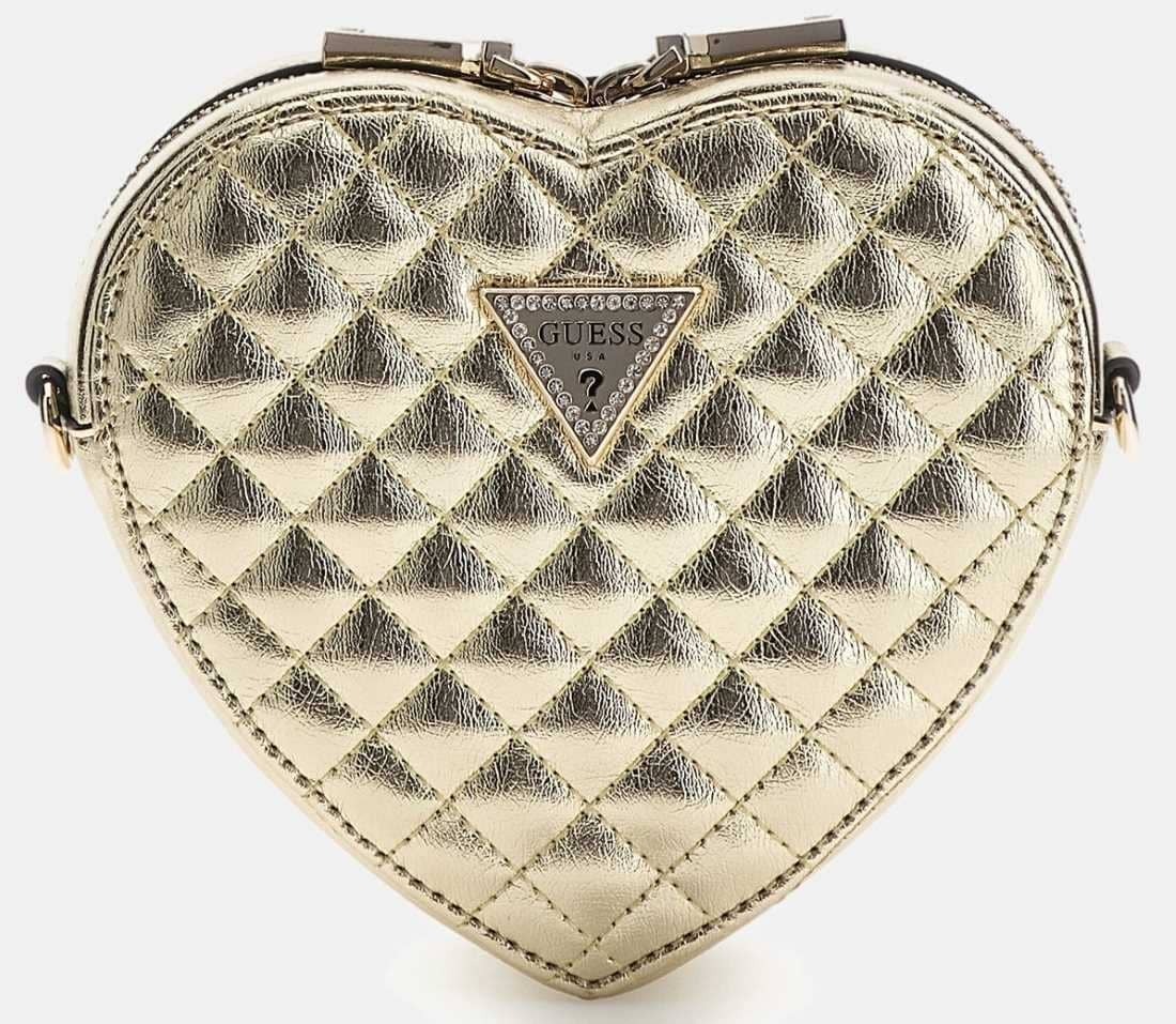 Mini bandolera twiller laminada de Guess