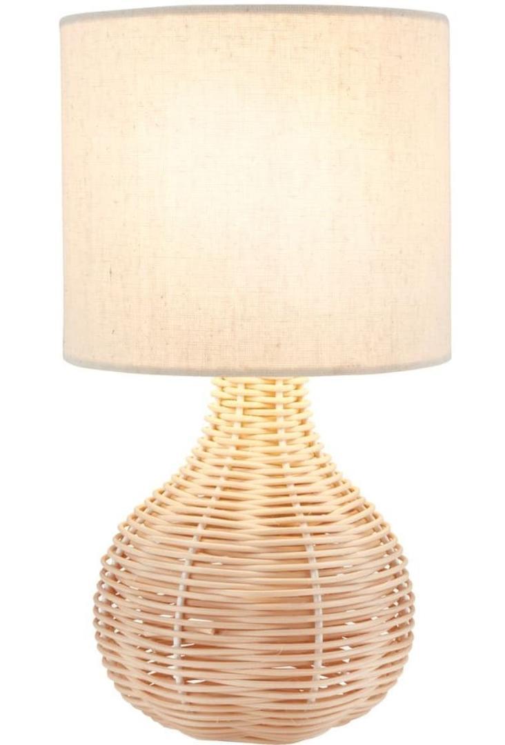 Lámpara de mesa de ratán de JYSK