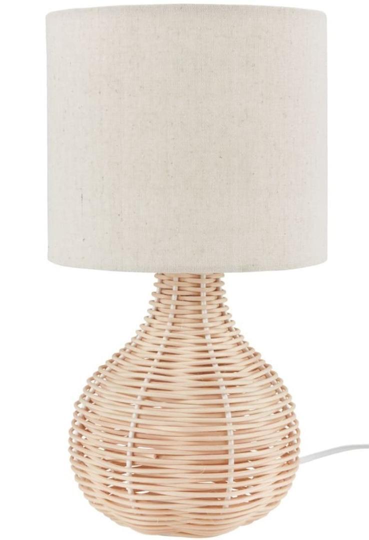 Lámpara de mesa de ratán de JYSK