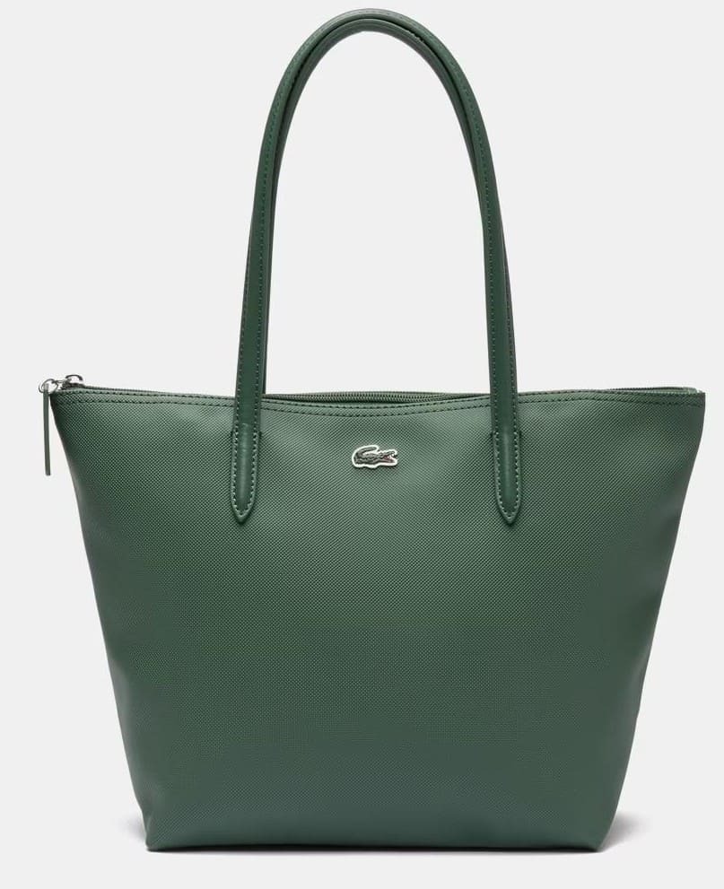 Tote pequeño con cremallera Lacoste