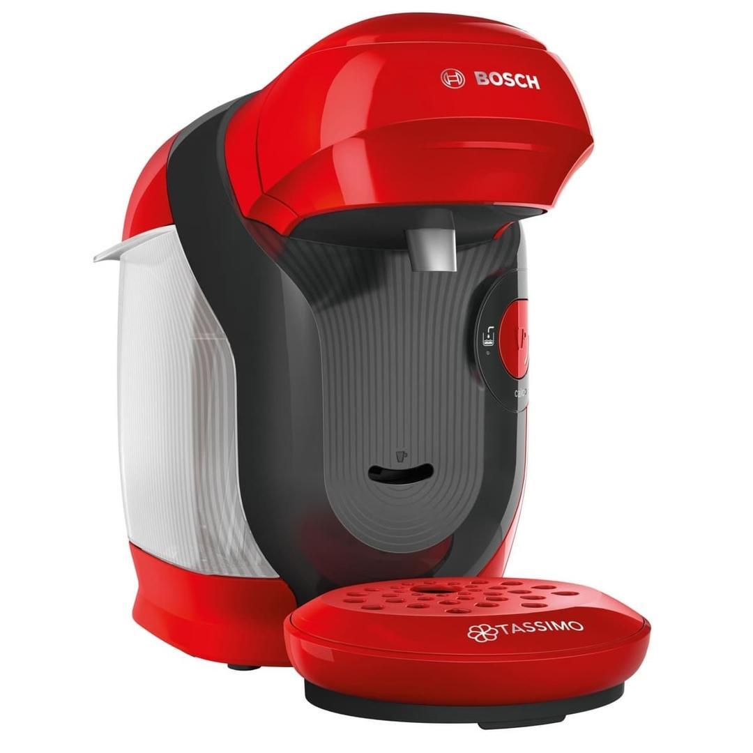 La cafetera Bosch Tassimo Style roja en Carrefour