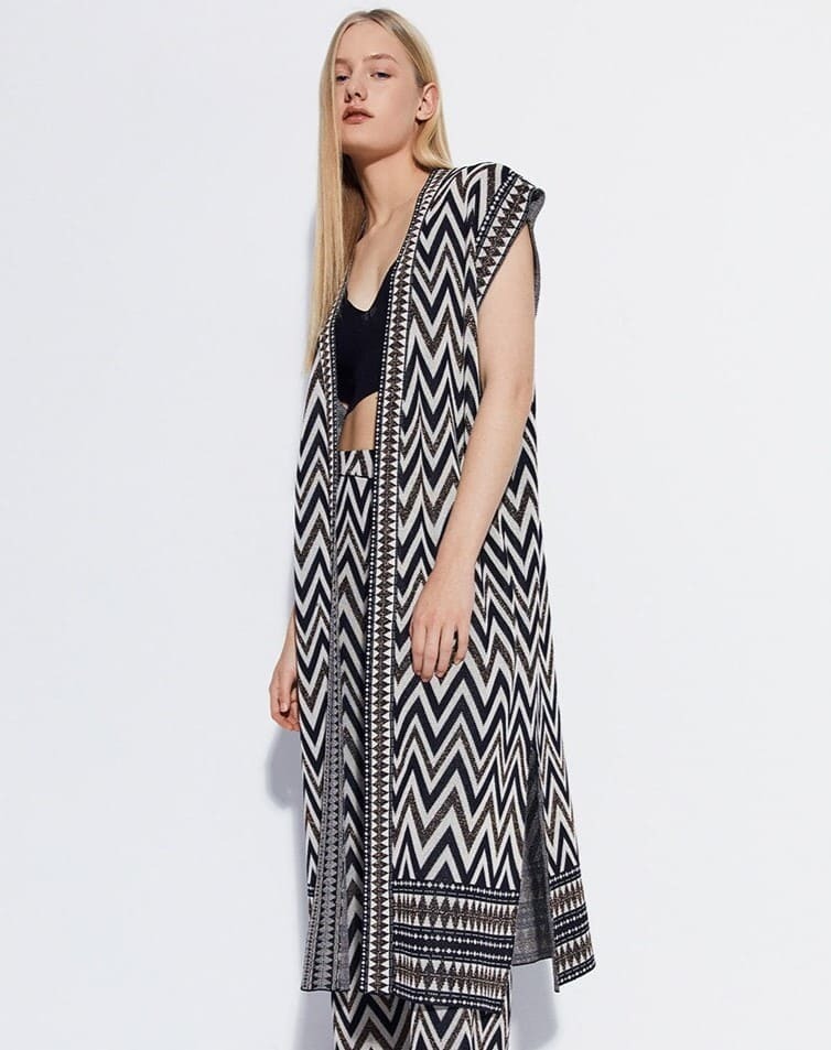 Sfera Chaleco jacquard conjunto de El Corte Inglés