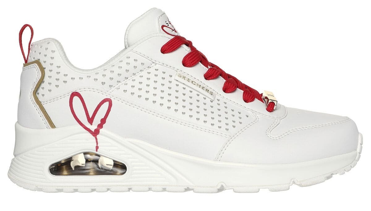 Las zapatillas románticas JGoldcrown: Uno - Lone Hearted de Skechers