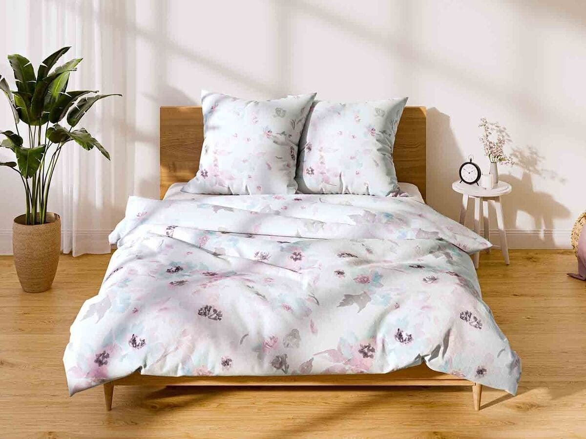 La ropa de cama de satén de microfibra de Lidl