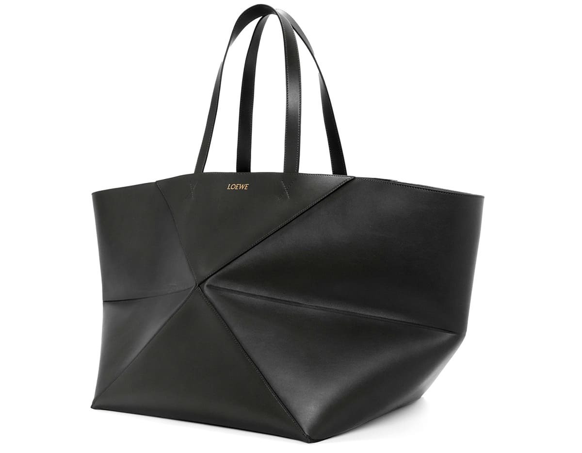 Bolso Puzzle Fold Tote XL en piel de ternera de Loewe