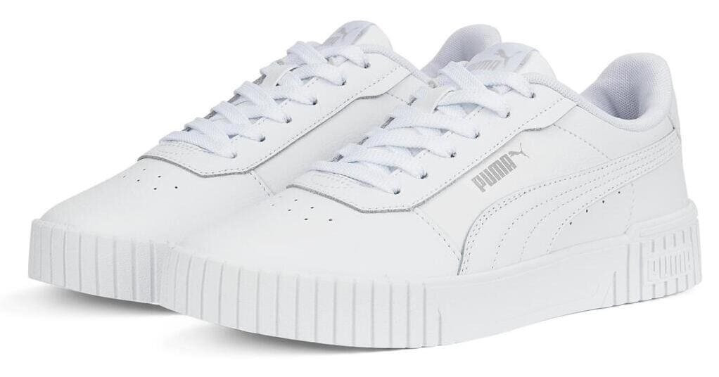 Las zapatillas para caminar Puma Carina 2.0 para mujer de color blanco en Decathlon