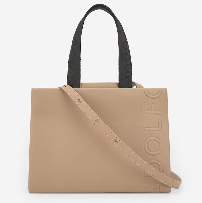 Bolso shopper convertible a bandolera
