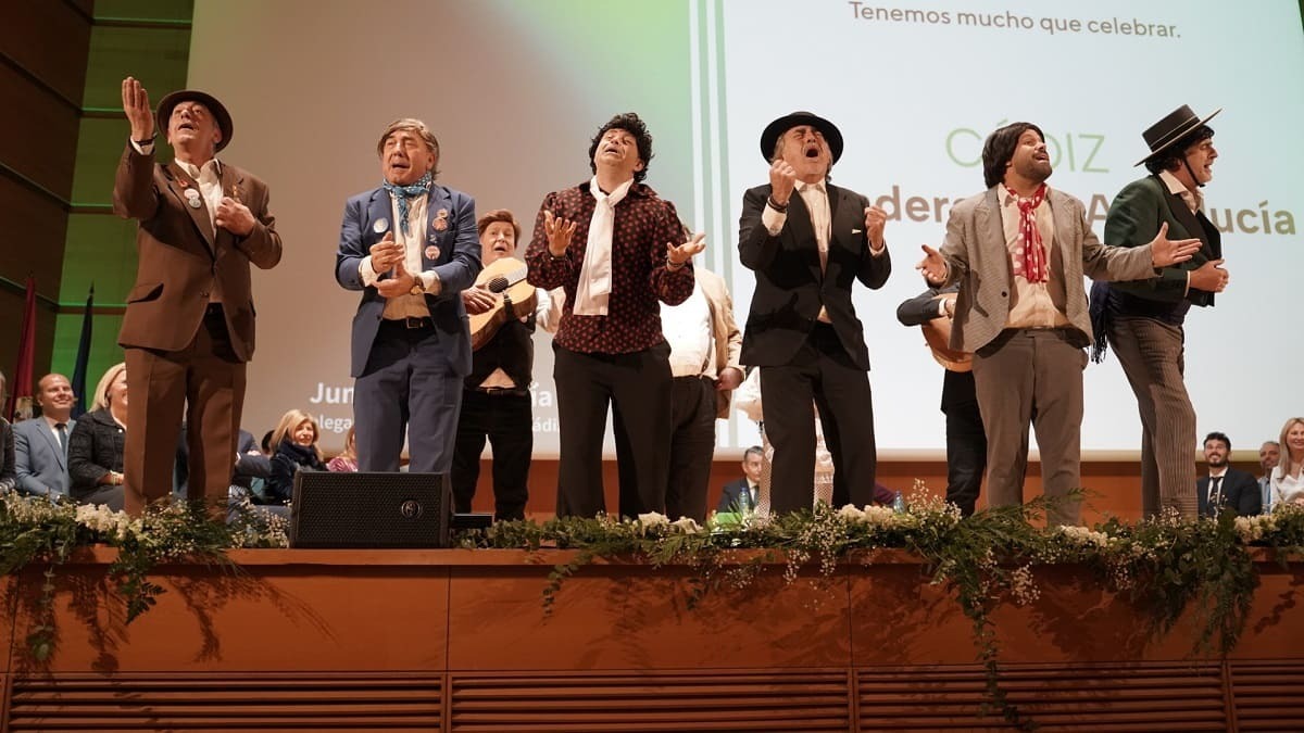 La chirigota del Selu ha amenizado el acto