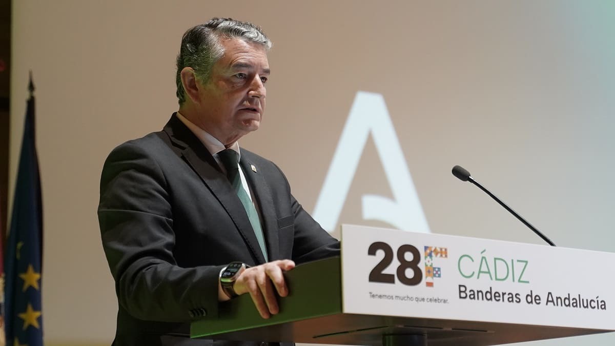 El consejero de la Presidencia de la Junta de Andalucía, Antonio Sanz | Foto: José Antonio Pliego para ElMIRA