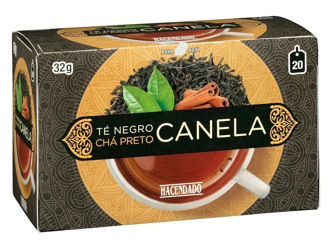 Té negro con canela