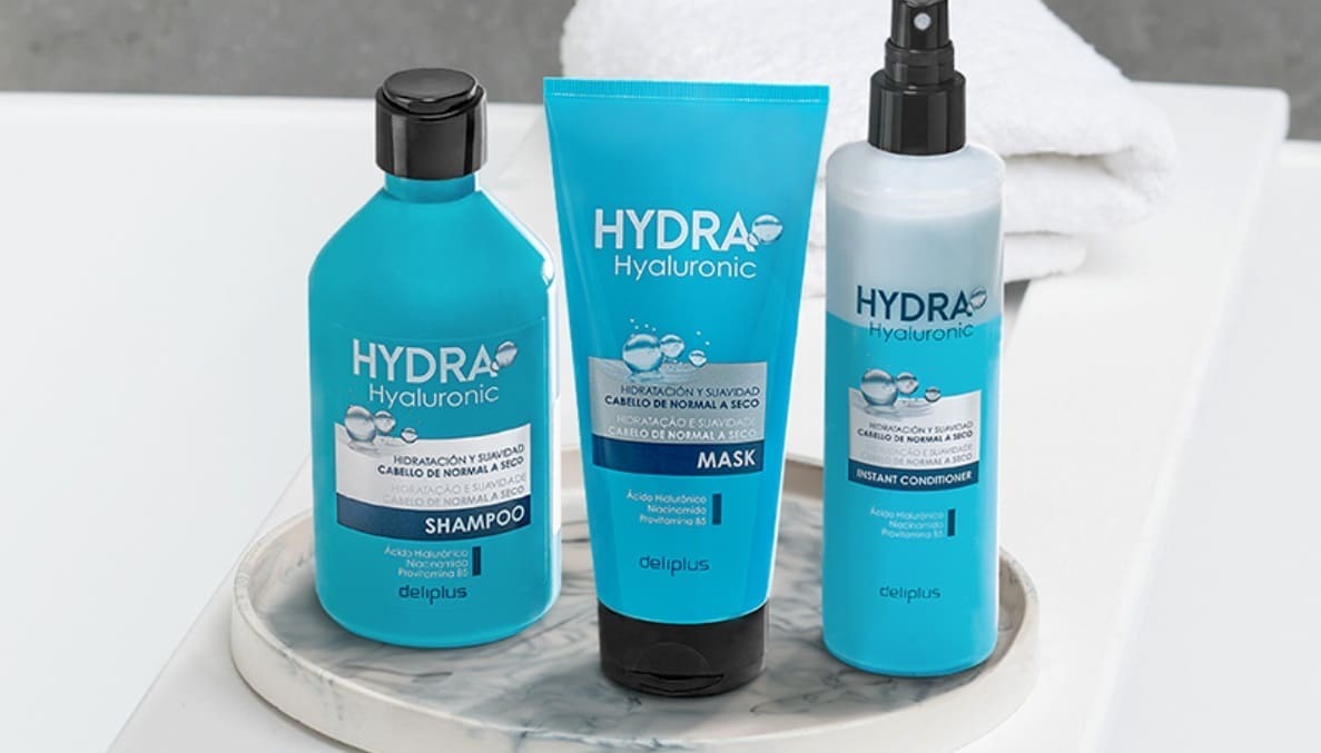 La gama de cuidado del cabello Hydra Hyaluronic de Deliplus de Mercadona