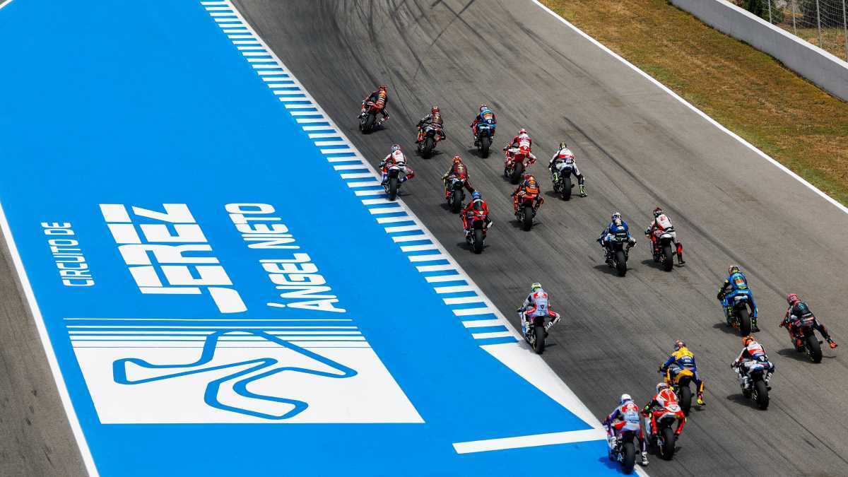 Pilotos de Moto2, durante el pasado mundial en Jerez | Álvaro Rivero (Circuito de Jerez)