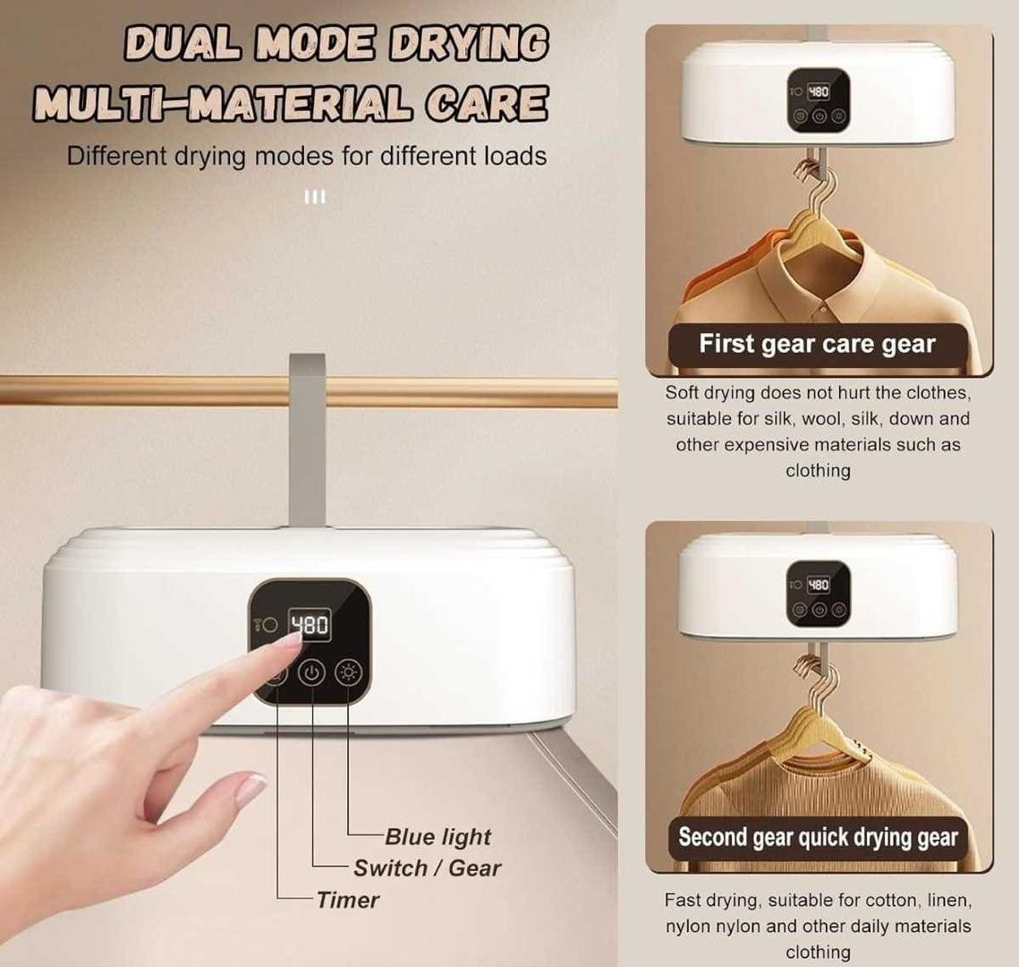 Secadora de Ropa Eléctrica Portátil de Amazon