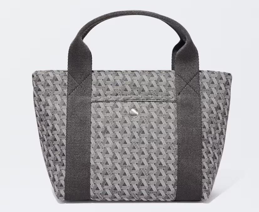 Bolso de hombro estilo shopper con estampado étnico