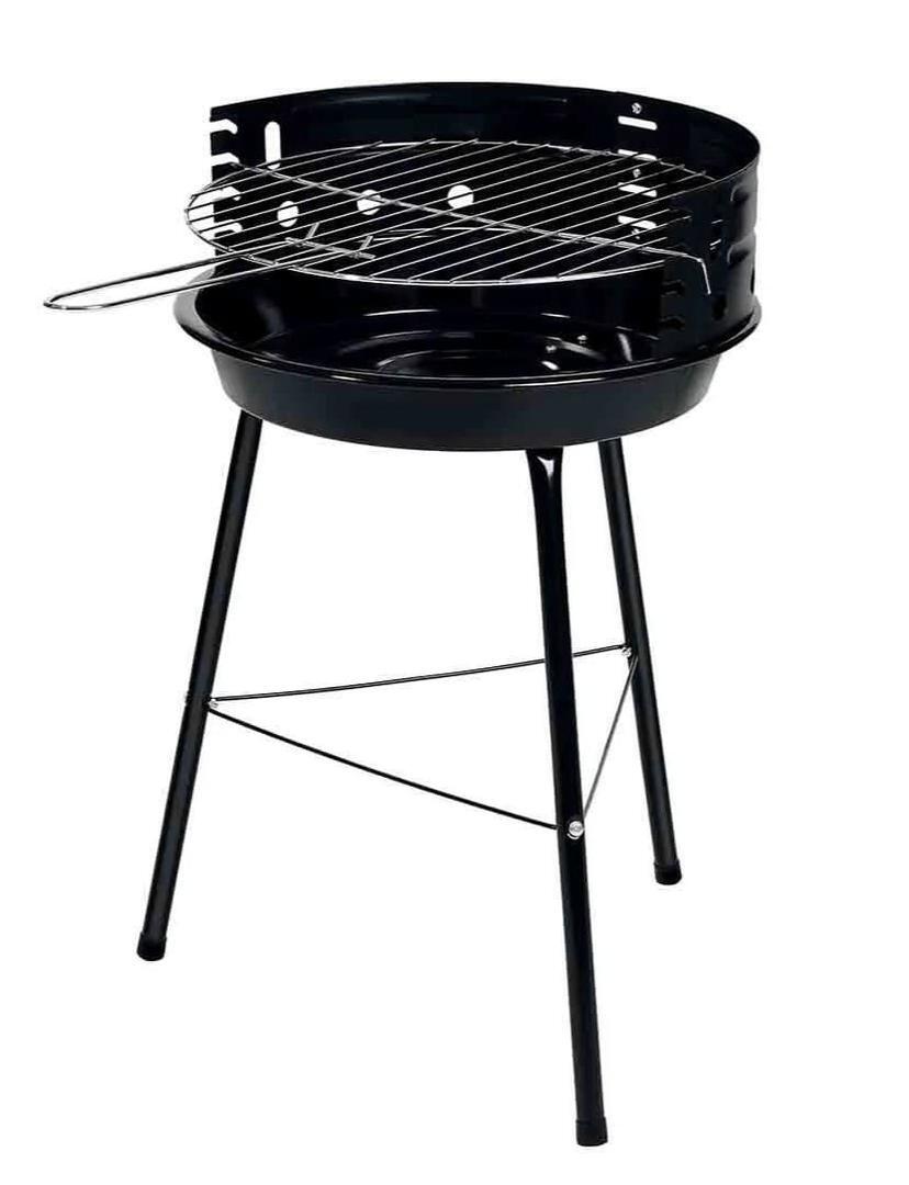 Barbacoa redonda de carbón