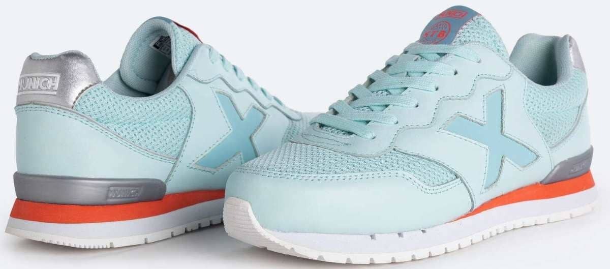 Zapatilla casual MUNICH Dash Wmn para mujer celeste de Decathlon