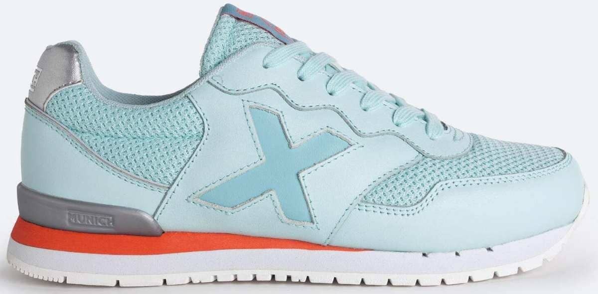 Zapatilla casual MUNICH Dash Wmn para mujer celeste de Decathlon