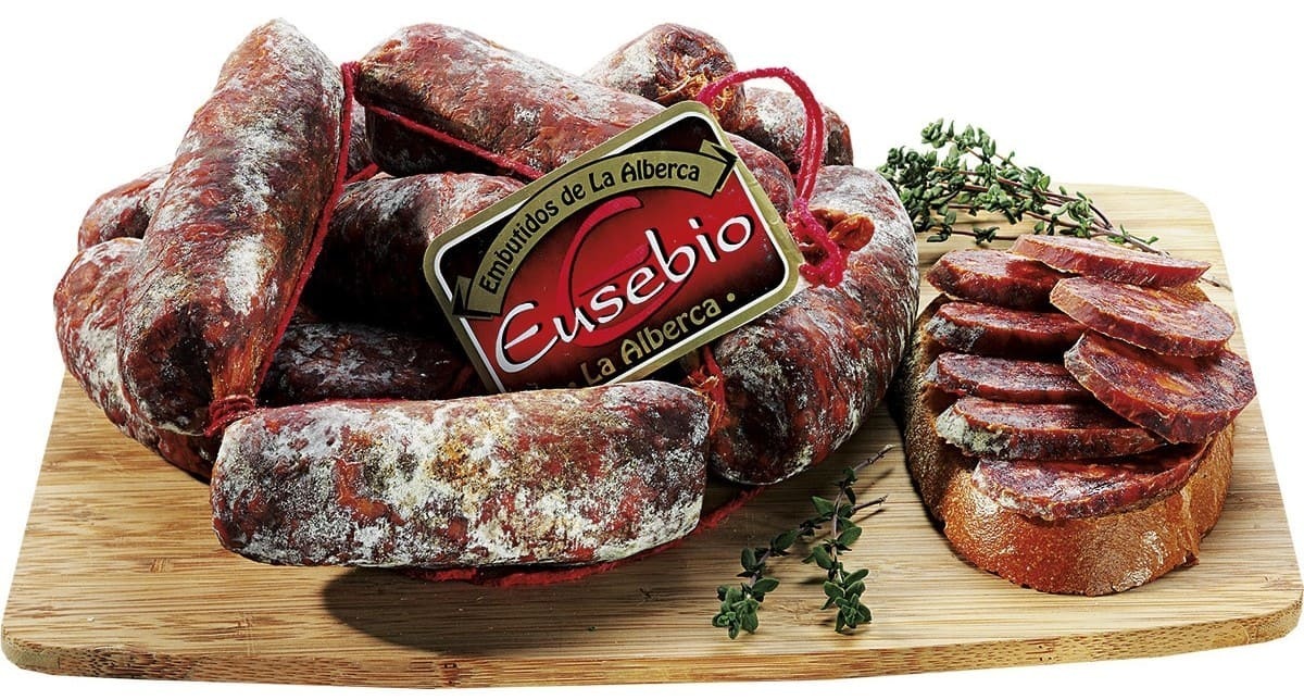 La longaniza de chorizo dulce de bellota ibérico de Don Eusebio en El Corte Inglés