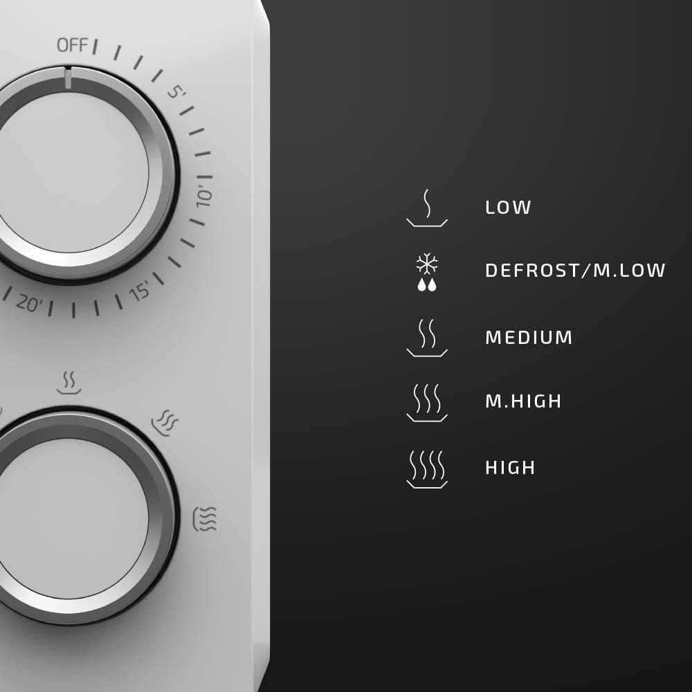 El microondas Cecotec ProClean 3010 con 700 W y 20 litros en Amazon