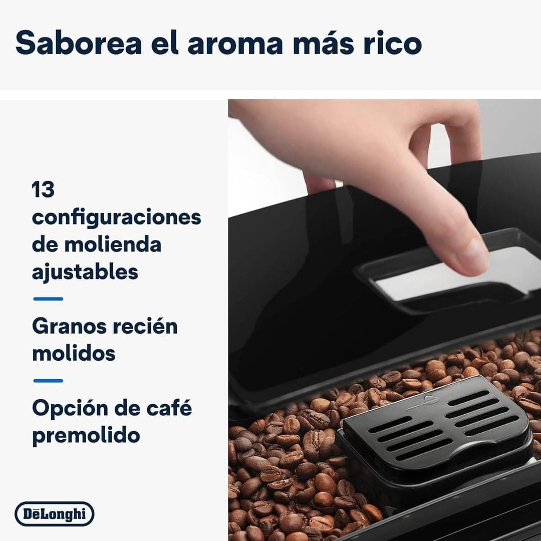 La cafetera superautomática De'Longhi Magnifica S con boquilla para leche en Amazon