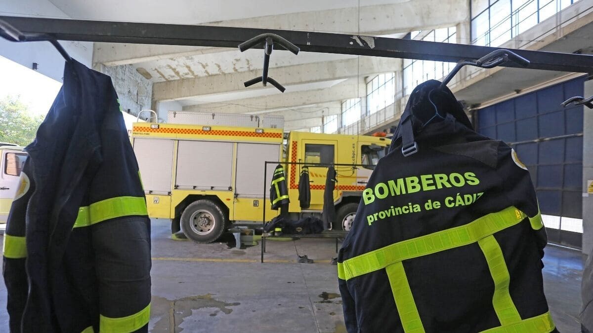 El parque de Bomberos de Jerez