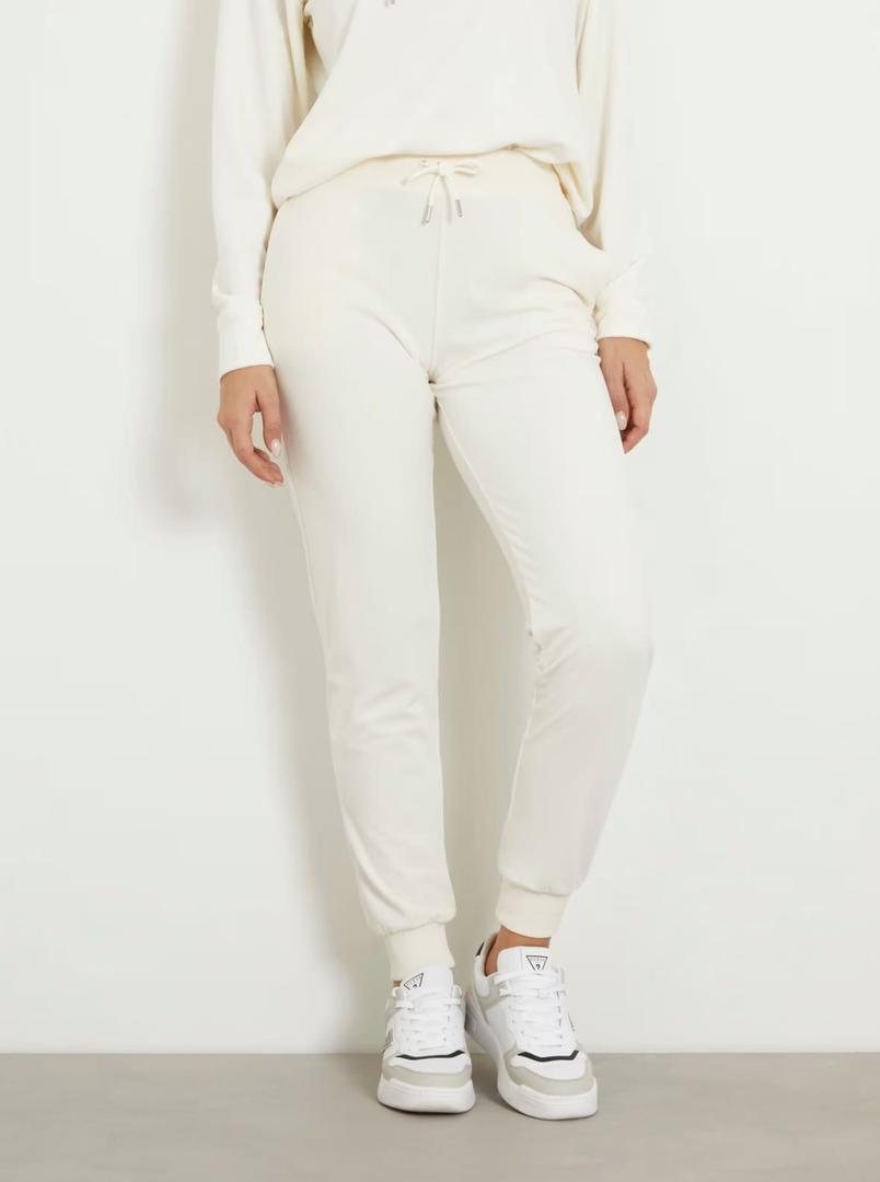 Pantalones jogger de terciopelo de Guess
