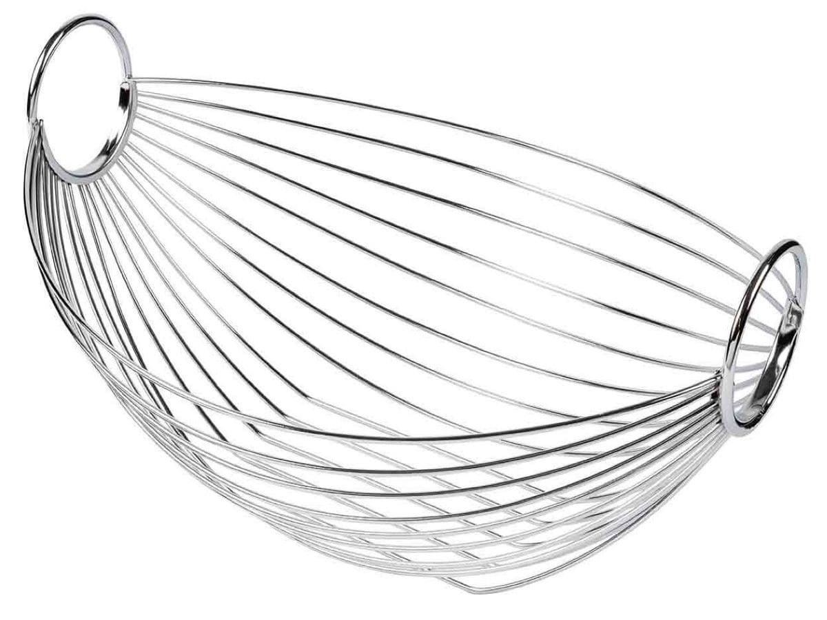 Frutero de metal cromado