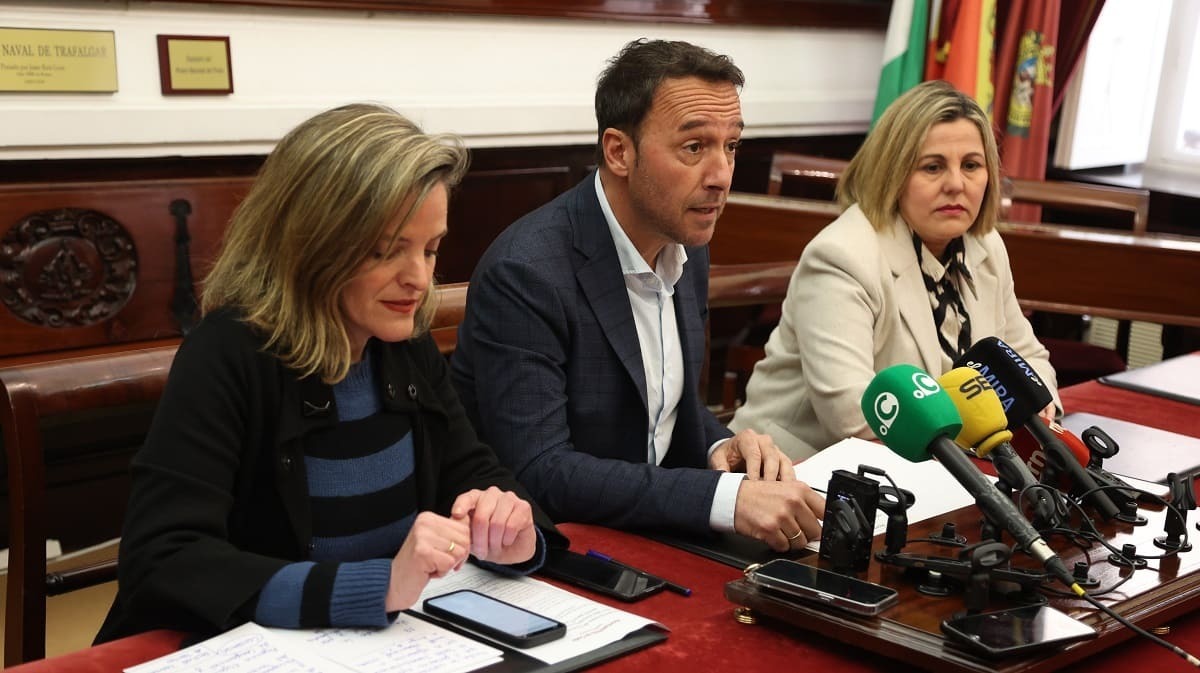 Un momento de la rueda de prensa