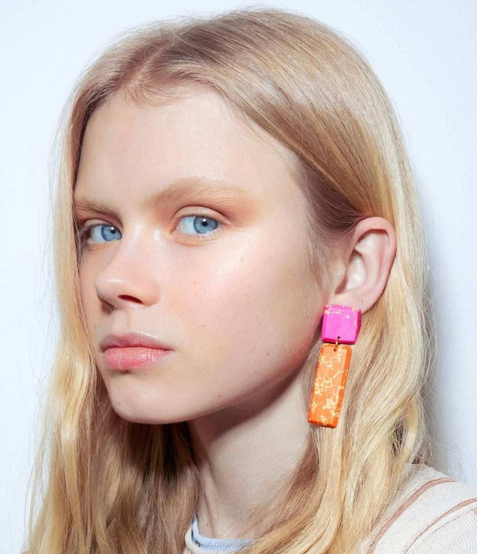 Pendientes largos de piedras de Parfois