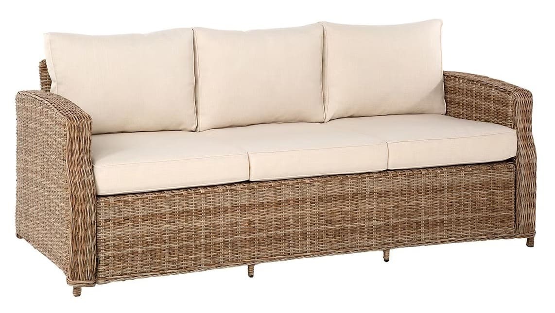 El sofá de jardín de 3 plazas Le Mans de El Corte Inglés