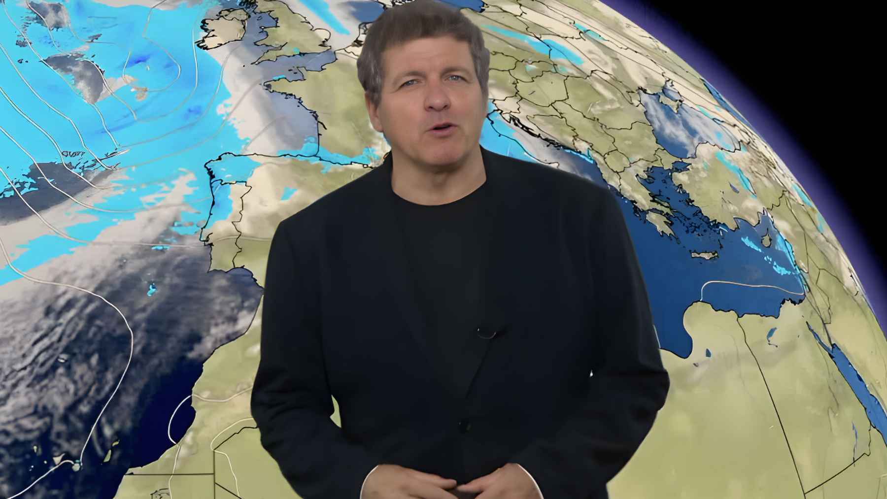 Mario Picazo da el pronostico del tiempo en España