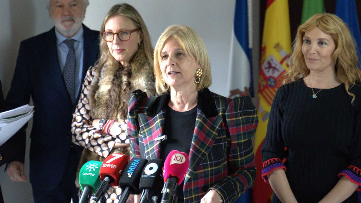 María José García-Pelayo presenta el 'Hub' aeronáutico NET ZERO de Jerez | José Antonio Pliego