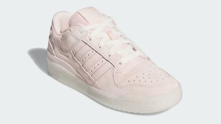 Las nuevas zapatillas de estilo vintage Forum Low CL rosas de Adidas