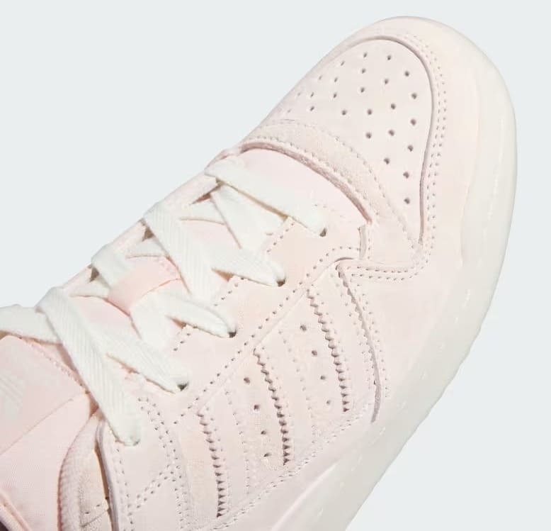 Las nuevas zapatillas de estilo vintage Forum Low CL rosas de Adidas