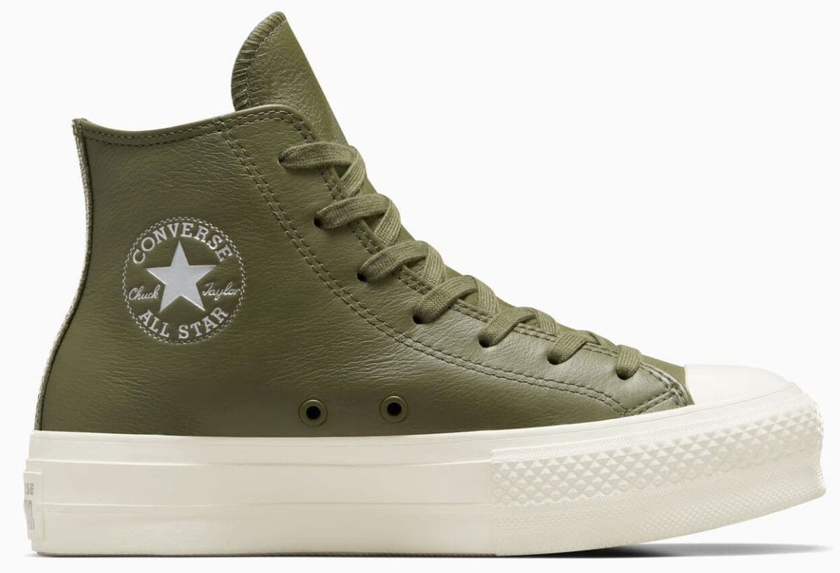 Chuck Taylor All Star Lift Platform Leather de Converse