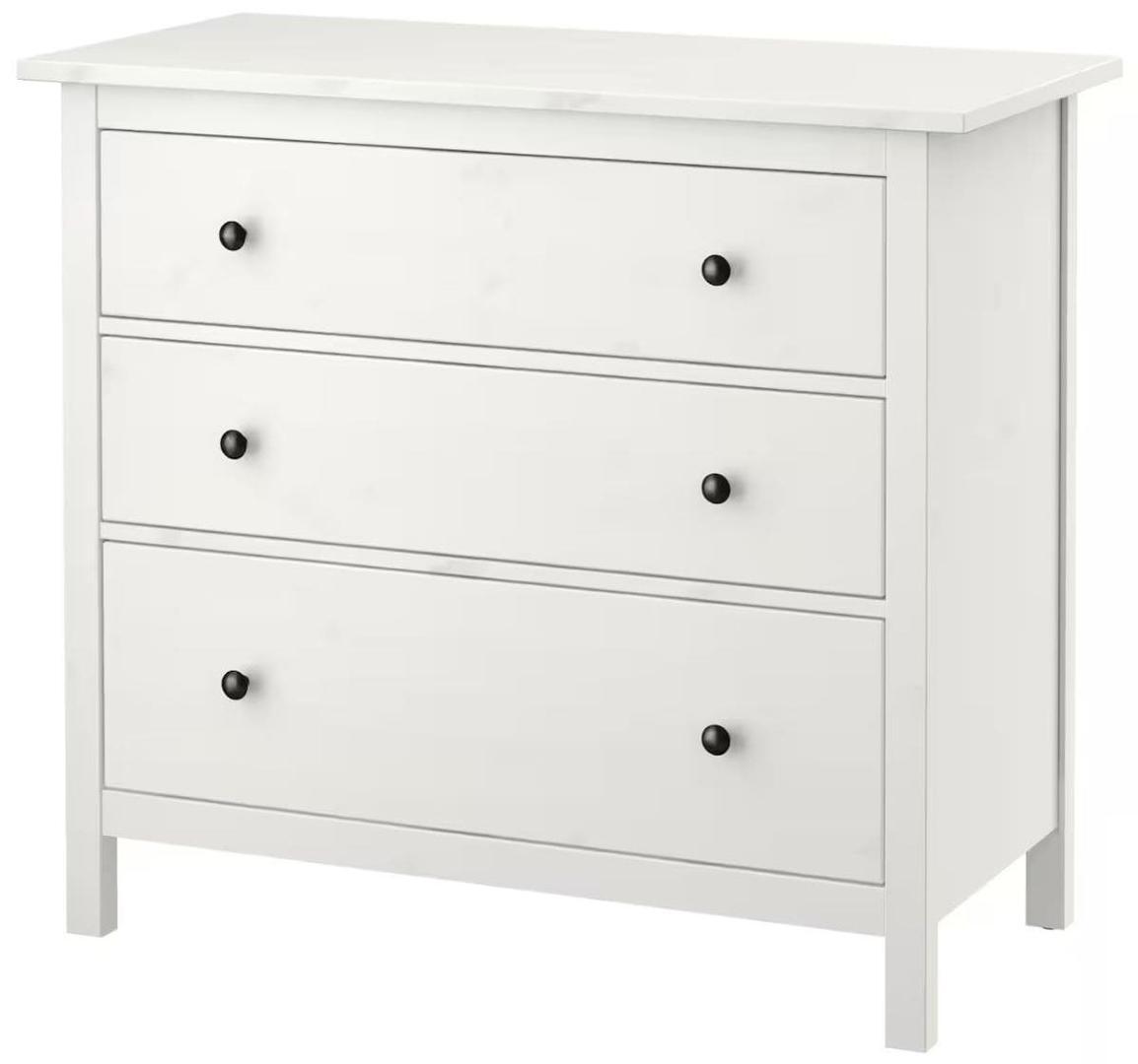 HEMNES Cómoda de 3 cajones de Ikea