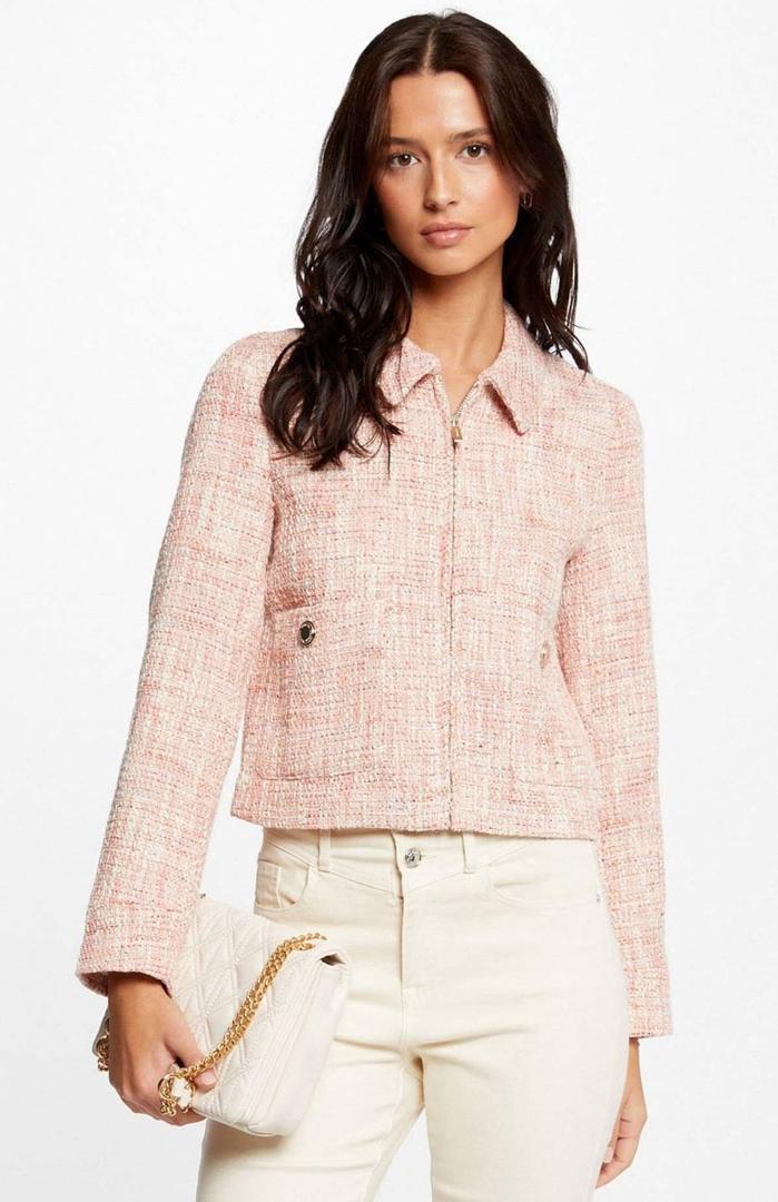 Morgan Chaqueta de mujer recta con cremallera de El Corte Inglés