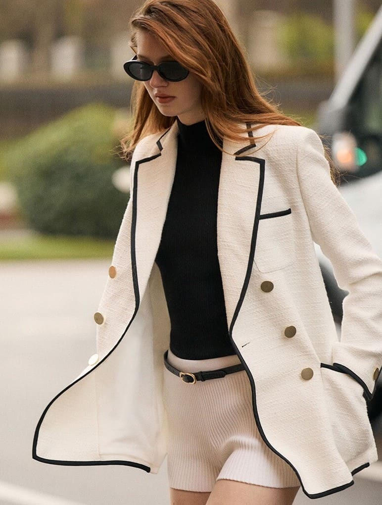 Sfera Blazer vivos contraste de El Corte Inglés