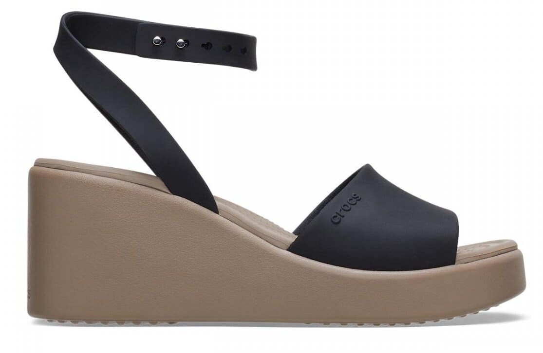 Las nuevas sandalias con cuña de mujer Brooklyn Strap W de Crocs